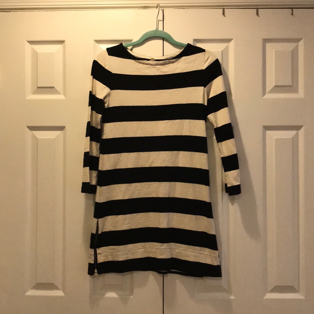 J.Crew striped dress